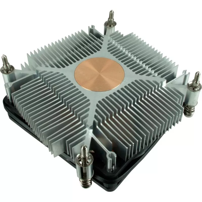 Jäähdytin Dynatron Argus T-200 prosessori 8 cm musta oranssi