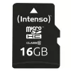 MUISTI MICRO SDHC 16GB C10/W/ADAPTER 3413470 INTENSO