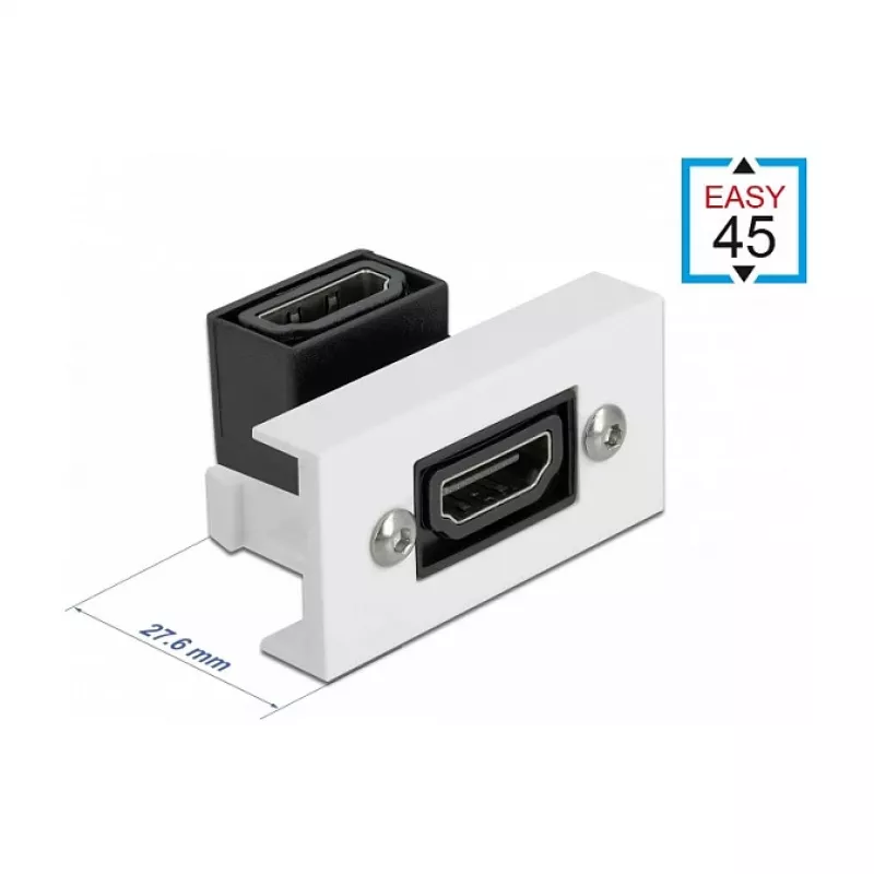 HDMI-moduuli DeLOCK Easy 45 81304 kulma 90° 22,5 x 45 mm
