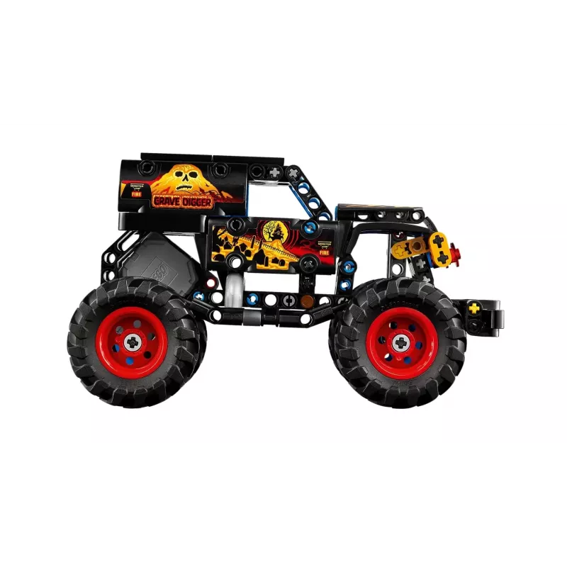 LEGO TECHNIC 42219 Monster Jam Grave Digger tuli ja jää