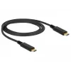 USB-kaapeli DeLOCK 85531 USB 3.2 Gen 2 1 m USB C musta