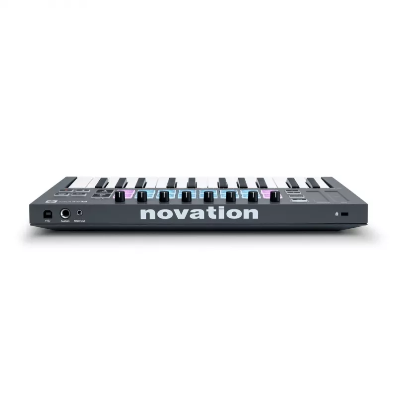 Novation FLKEY Mini - MIDI-näppäimistö erityisesti FL Studio -ohjelmistolle, 25 näppäintä.