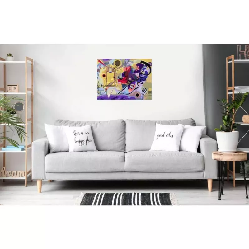 Ravensburger maalaussarja CreArt ART Collection Canvas Edition Kandinsky – keltainen, punainen, sininen