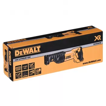 DeWALT DCS380N puukkosaha 2,86 cm musta, keltainen