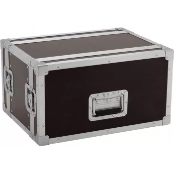 Rack 6U Roadinger Profi 25 cm — ammattimainen 19 tuuman laiterack, 6 HE, syvyys 25 cm