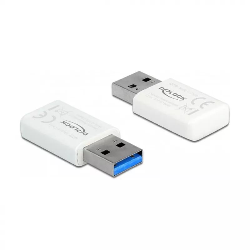 WLAN-verkkokortti DeLOCK 12770 USB 5000 Mbit/s langaton valkoinen