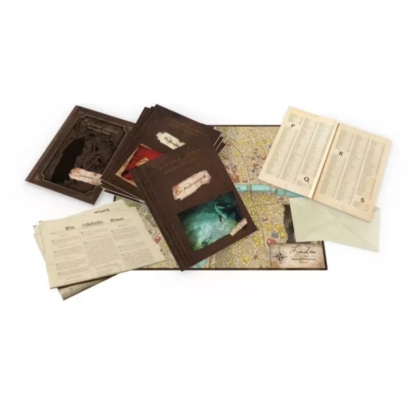 Sherlock Holmes Consulting Detective: The Thames Murders and Other Cases, lautapeli