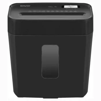 Silppuri SAVIO ND-01, ristileikkaus 4 x 32 mm, 11 L säiliö, 230 W, musta, 72 dB