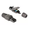 Verkkokaapeli DeLOCK RJ45-uros Cat.8.1 STP työkaluton musta