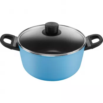 Paistinpannu Ballarini Caprera 2H 24 cm, tarttumaton, sininen