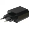 Laturi PD-2020, USB-C-laturi (musta, ilman kaapelia, PD 20 wattia, Quick-Charge 3.0)