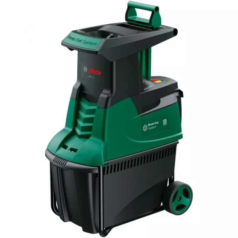 Hiljainen silppuri AXT 22 D, leikkuuterä vihreä/musta, 2 200 wattia