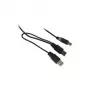 Synergy 21 S215325 – 1 m – USB-B – 2 x USB-A – USB 2.0 – uros/uros – musta