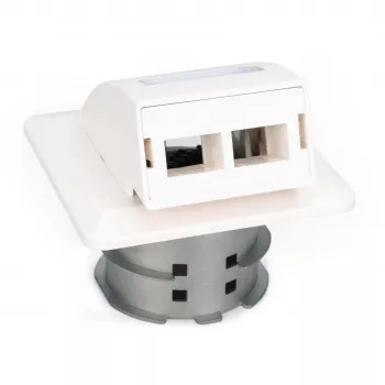 Digitus FTTH kuitu- uppoasennusseinärasia DN-93201 SC/LC-adapteri 86x30x86mm