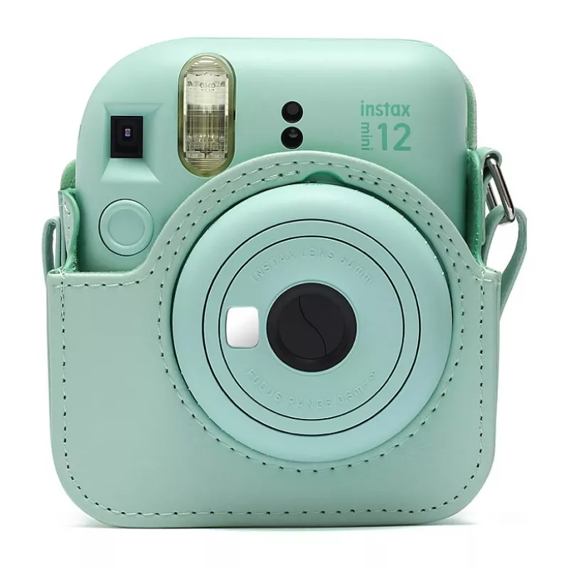 Kompaktikotelo Fujifilm 4177082 vihreä Instax Mini 12:lle