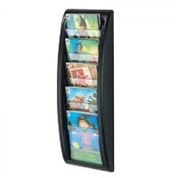 Paperiteline Paperflow QUICK BLICK 4063.11 — 5 lokeroa, antrasiitti
