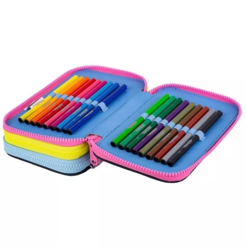 Kolmikerroksinen penaali varusteilla CoolPack Jumper 3 IM GARTEN