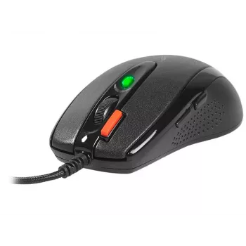 Pelihiiri A4Tech X-7120 USB Type-A molempikätinen 2000 DPI, 3 ms, johdollinen, musta