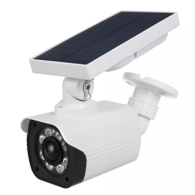 Valvontakamera aurinko-dummykamera LED-valolla SOL1800S CEE