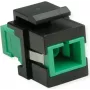 ROLINE kuitu-keystone SC/SC simplex singlemode OS2 APC - single- tai monomode-kuitu