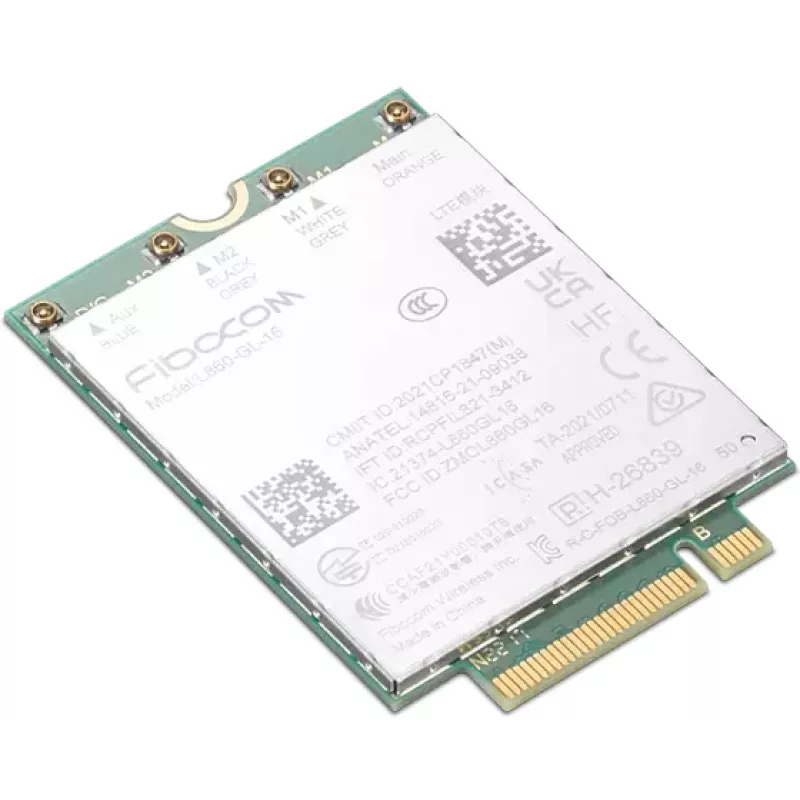 4G sisäinen WWAN Lenovo Fibocom L860-GL-16 1000 Mbit/s langaton M.2