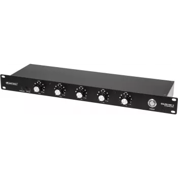 DJ-taajuuskorjain Omnitronic EQ-25 MK2 — 2-kanavainen, 15-kaistainen graafinen EQ