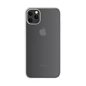 Suojaava kova kuori Devia Glimmer-sarja iPhone 11 Pro Max -puhelimelle, hopea, PC