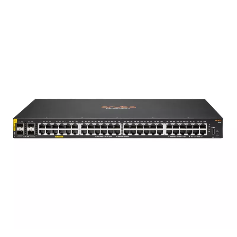 Hallittava kytkin HPE Aruba Networking Aruba 6100 48G PoE 4SFP+ 370W