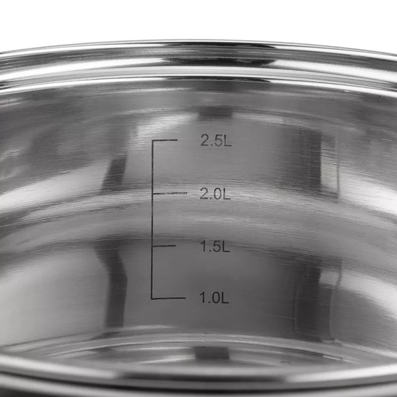 Resto keittiöastia Libra 3,6 L pyöreä ruostumaton teräs