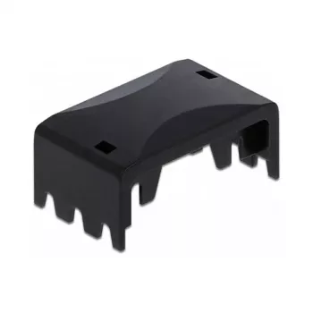DeLOCK 86468 Keystone-moduuli litteä musta RJ-12