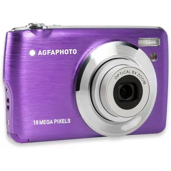 Agfa Photo DC8200 violetti + laukku + SD-kortti 16 GB
