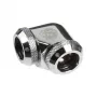 BitsPower Multi-Link adapteri 90° 2x 12mm AD — BP-E90DML, kiiltävä hopea