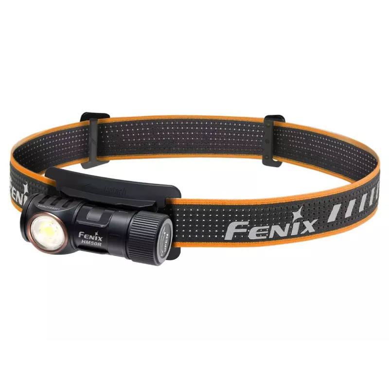 Otsalamppu Fenix HM50R V2.0 musta LED alumiini IP68