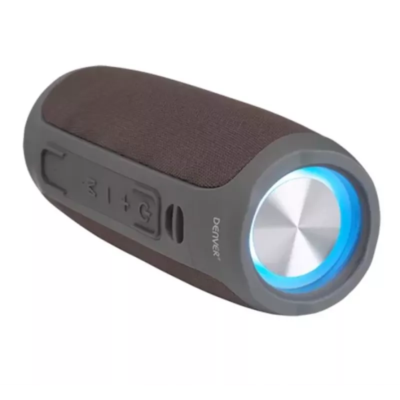 Denver BTV-220 kannettava Bluetooth-kaiutin, harmaa
