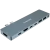 Lataustelakka 2xTB - 2xHDMI 2xUSB 3.0 2xUSB-C jack
