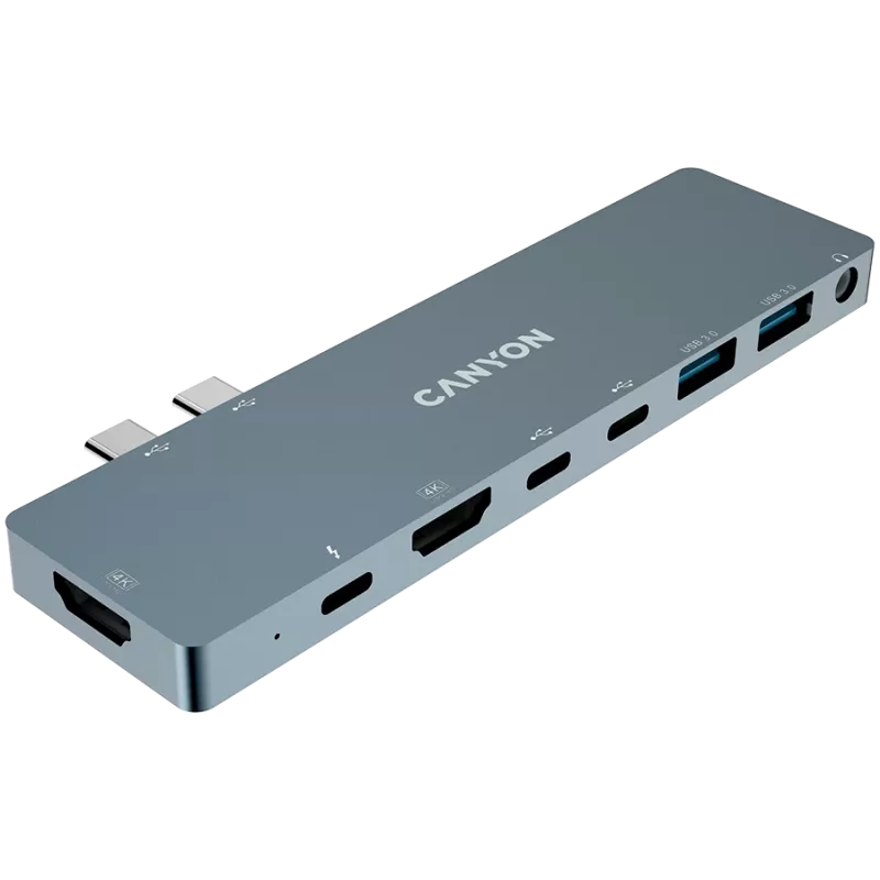 Lataustelakka 2xTB - 2xHDMI 2xUSB 3.0 2xUSB-C jack