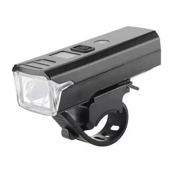 Polkupyörän LED-etuvalo Superfire D6 (malli BL56-B) — kompakti ladattava pyöränvalo