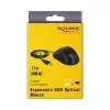 Hiiri DeLOCK 12548 Office vasenkätinen USB Type-A optinen 2400 DPI