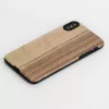 Älypuhelinkotelo man and wood iPhone X/XS:lle – Vintage Olive musta