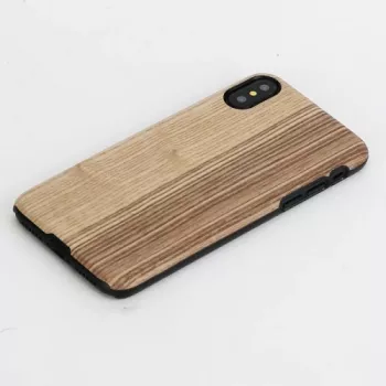 Älypuhelinkotelo man and wood iPhone X/XS:lle – Vintage Olive musta