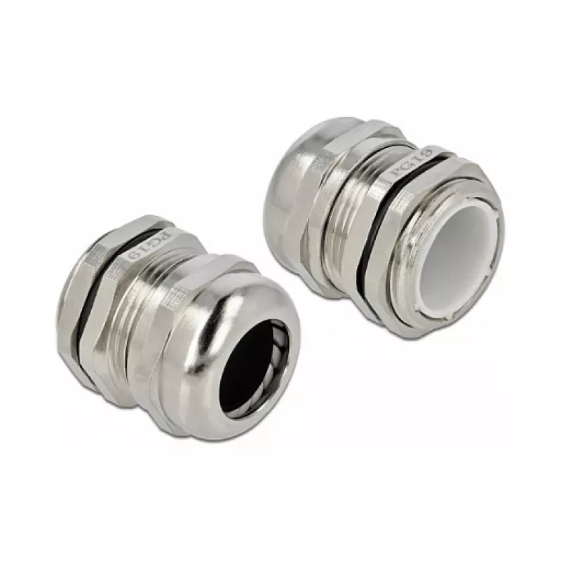 Kaapeliläpivienti DeLOCK 60280 metallinen messinki 1 kpl