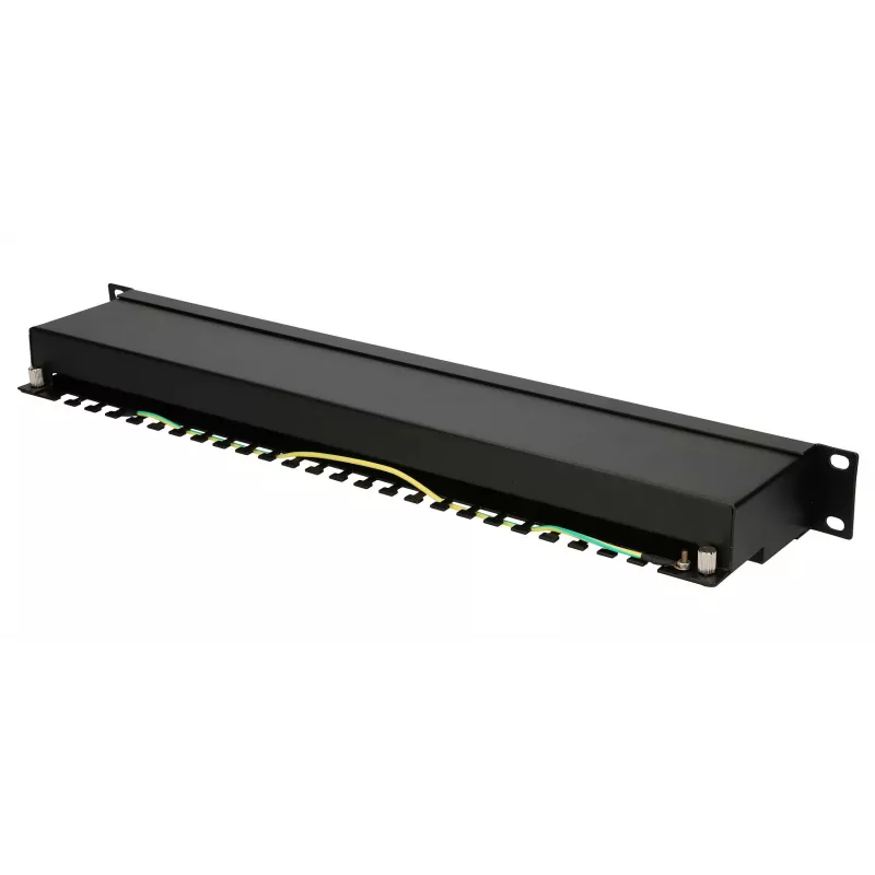 Extralink CAT6 STP V2 | patch-paneeli | 24 porttia