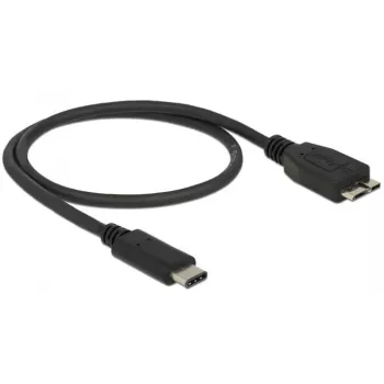 USB-kaapeli DeLOCK 0,5 m USB3.1 C - MicroUSB3.1 B
