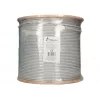 Verkkokaapeli Extralink Twisted Pair CAT6A FTP (F/FTP) V2 sisäkäyttöön 500M harmaa