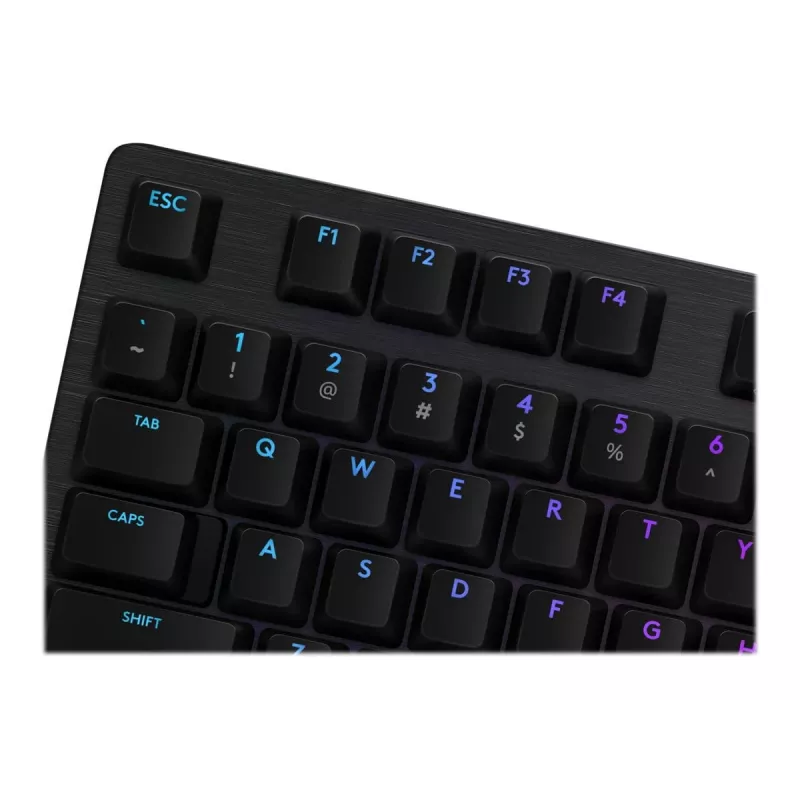 Logitech Gaming G512 - näppäimistö - taustavalo - USB - QWERTY - espanja - kytkimet: GX Brown Tactile - hiili
