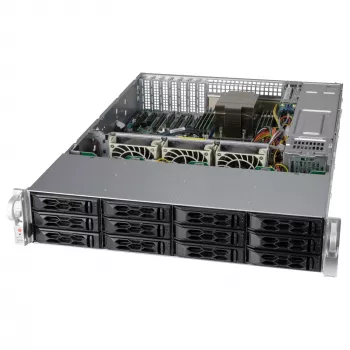 Palvelinkotelo Supermicro CSE-LA26AC12-R920LP1 rack 920W musta harmaa