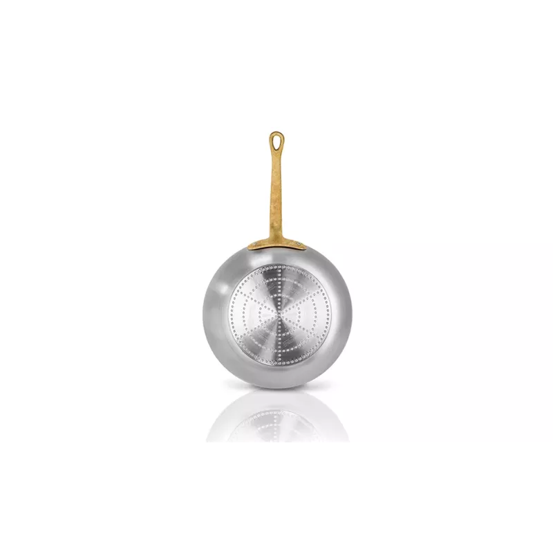 Pensofal 4904-E wok-paistinpannu 28 cm valetusta messingistä valmistetulla kahvalla