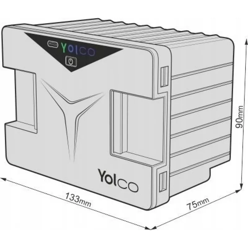Yopower SC4G, SC4B modulaarinen akku kannettaville Yolco-jääkaapeille