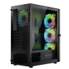 Logic ARAMIS ARGB MINIDI USB 3.0 kotelo musta