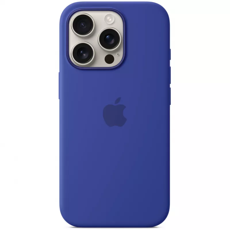 Silikonikotelo Apple iPhone 16 Pro MagSafe ultramariini kotelo
